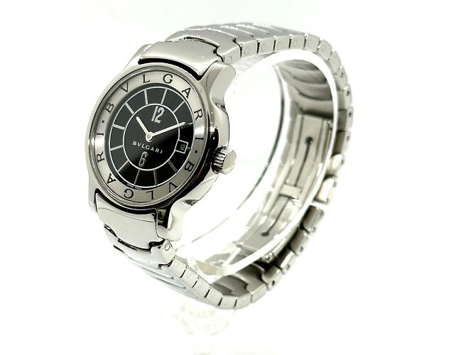 Bulgari Relógio de quartzo Bvlgari Solotempo ST29S com data - vista 3