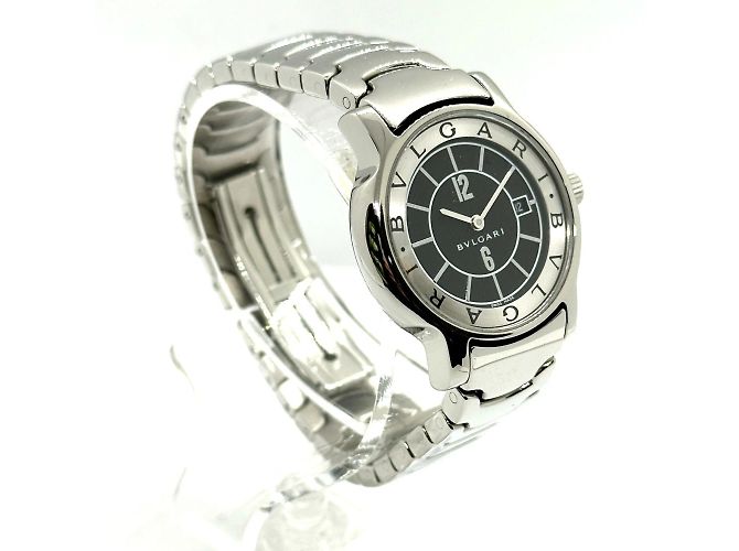 Bulgari Relógio de quartzo Bvlgari Solotempo ST29S com data - vista 4