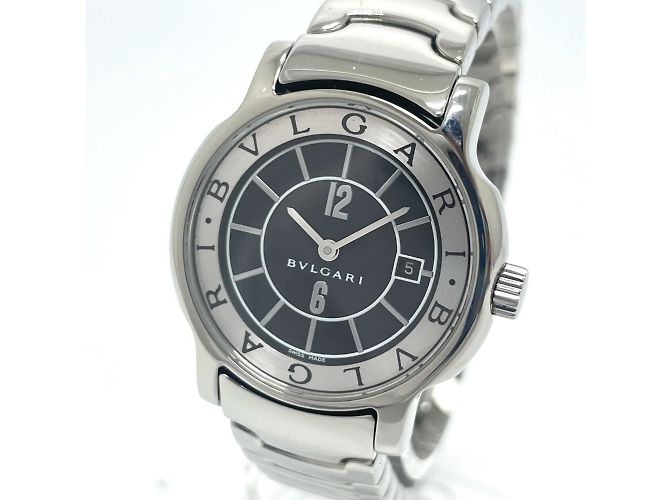 Bulgari Relógio de quartzo Bvlgari Solotempo ST29S com data - vista 5