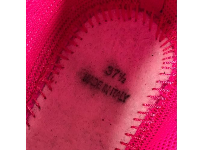 Sneakers in rete rosa Christian Dior - vista 15