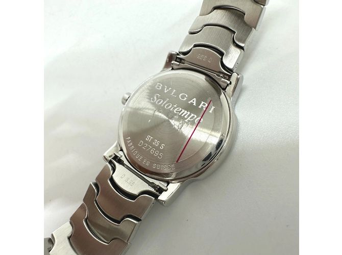 Bulgari Relógio de quartzo Bvlgari Solotempo ST35S com data - vista 11