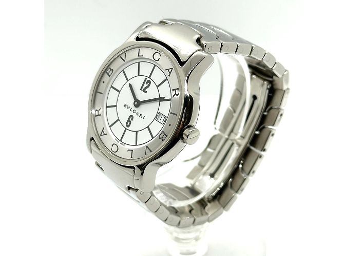 Bulgari Relógio de quartzo Bvlgari Solotempo ST35S com data - vista 3