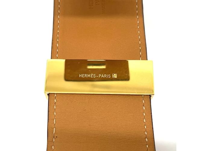 Bracciale Bangle Collier de Chien di Hermès Rosso - vista 8