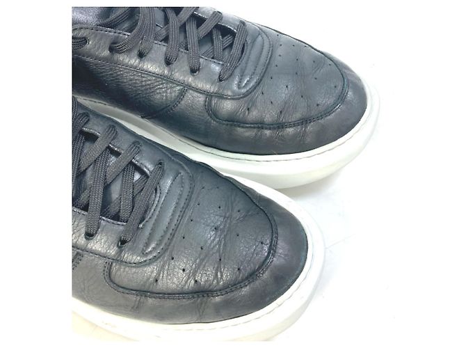Sneakers in pelle da uomo Louis Vuitton Beverly Hills Line Nero - vista 11