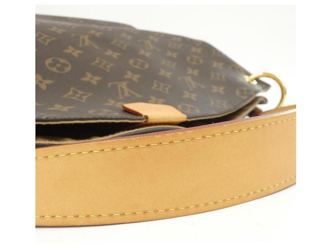 Borsa a Spalla Graceful PM Monogramma Louis Vuitton Marrone Beige - vista 8