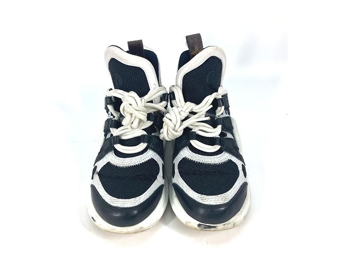 Sneakers Arclight LV Louis Vuitton Nero Bianco - vista 2
