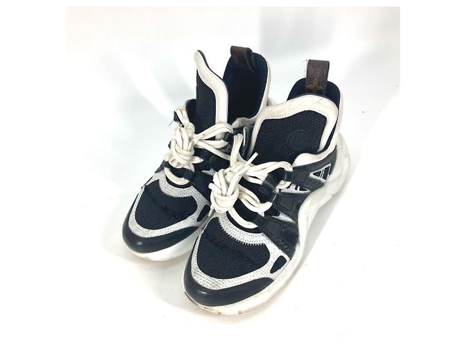 Sneakers Arclight LV Louis Vuitton Nero Bianco - vista 6