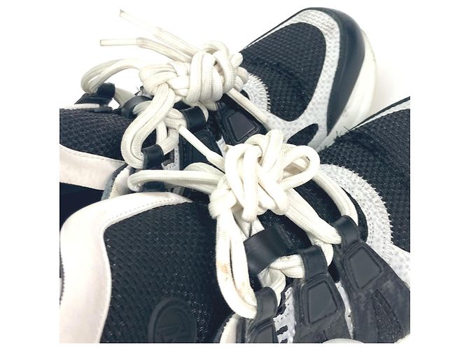 Sneakers Arclight LV Louis Vuitton Nero Bianco - vista 8