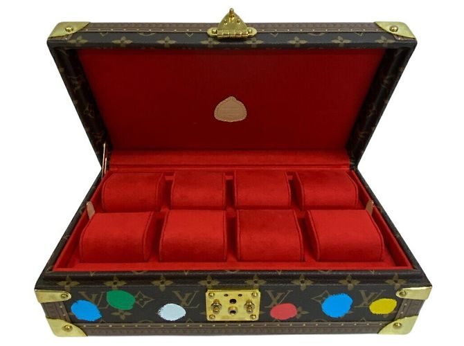 Cofanetto per 8 orologi Louis Vuitton Marrone - vista 6