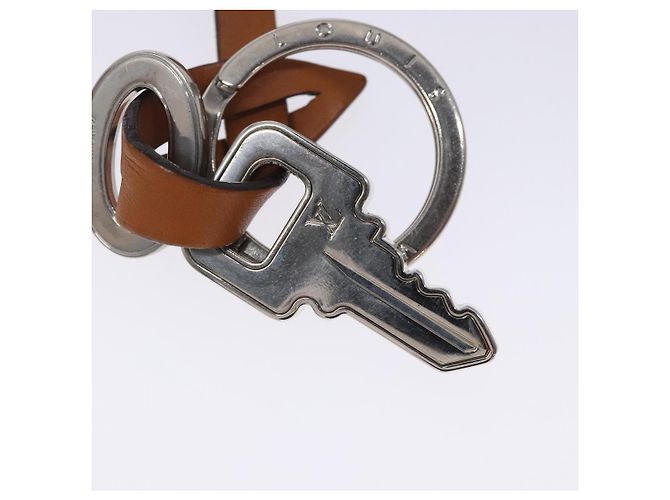 LOUIS VUITTON Portachiavi da Viaggio metallo Argento M67365 LV Auth 132497 - vista 11