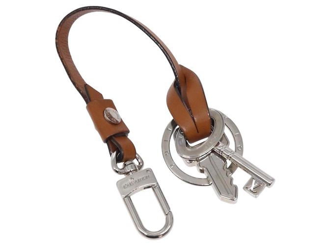 LOUIS VUITTON Portachiavi da Viaggio metallo Argento M67365 LV Auth 132497 - vista 17