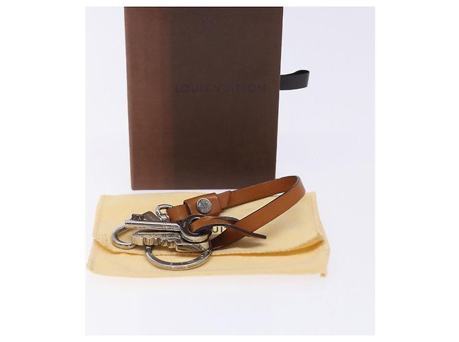 LOUIS VUITTON Portachiavi da Viaggio metallo Argento M67365 LV Auth 132497 - vista 18