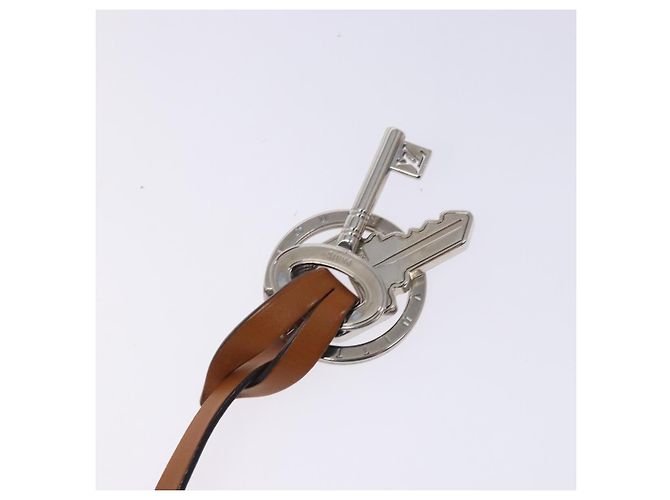 LOUIS VUITTON Portachiavi da Viaggio metallo Argento M67365 LV Auth 132497 - vista 5