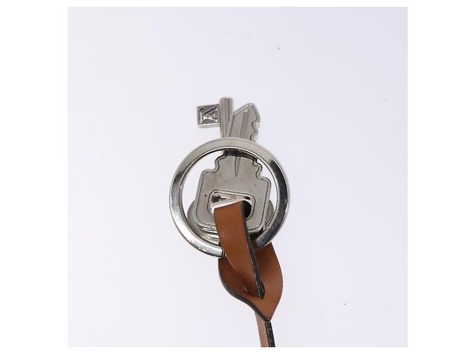 LOUIS VUITTON Portachiavi da Viaggio metallo Argento M67365 LV Auth 132497 - vista 9
