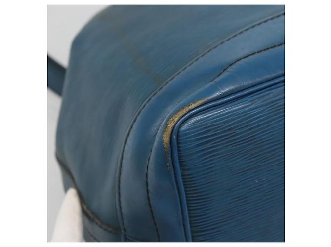 LOUIS VUITTON Bolsa de Hombro Epi Noe Azul Toledo M44005 LV Auth 134498 - vista 16