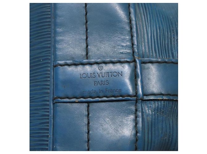 LOUIS VUITTON Bolsa de Hombro Epi Noe Azul Toledo M44005 LV Auth 134498 - vista 17