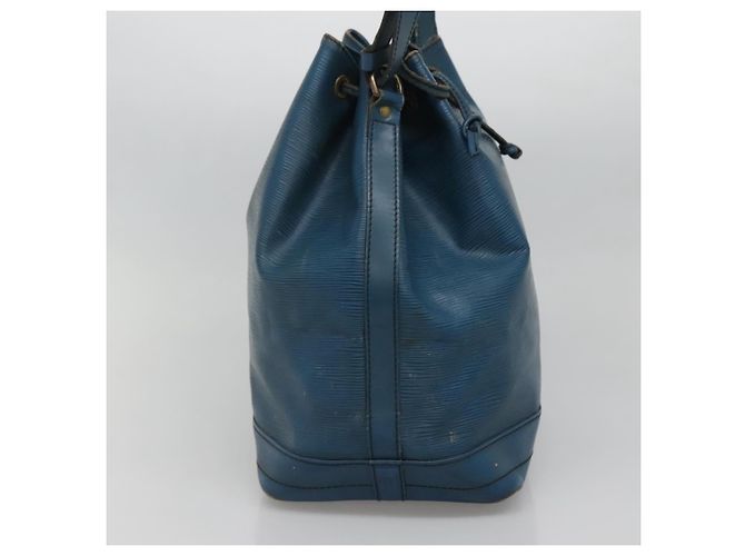 LOUIS VUITTON Bolsa de Hombro Epi Noe Azul Toledo M44005 LV Auth 134498 - vista 3