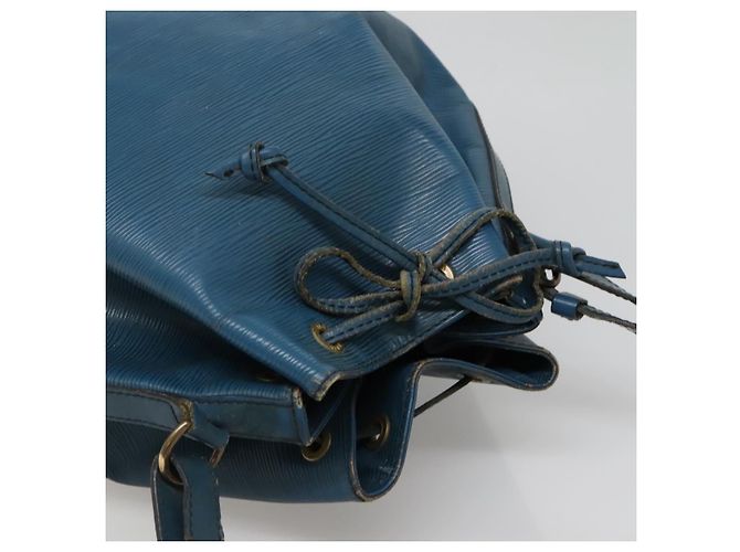 LOUIS VUITTON Bolsa de Hombro Epi Noe Azul Toledo M44005 LV Auth 134498 - vista 6