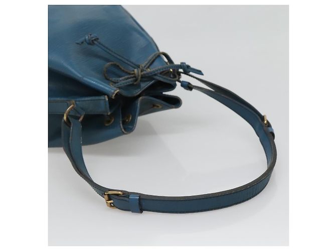 LOUIS VUITTON Bolsa de Hombro Epi Noe Azul Toledo M44005 LV Auth 134498 - vista 7