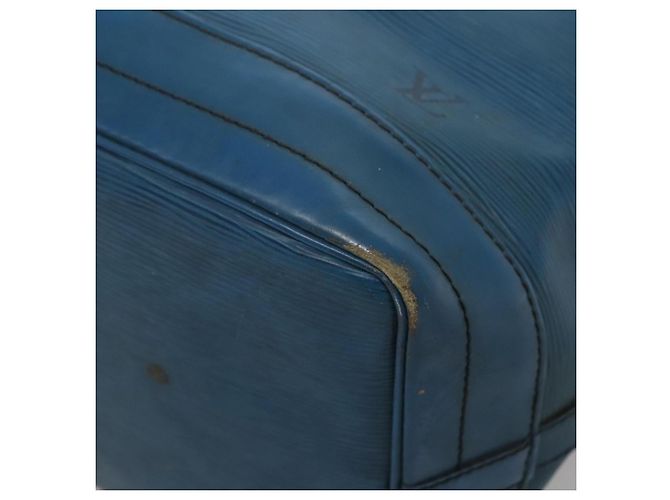 LOUIS VUITTON Bolsa de Hombro Epi Noe Azul Toledo M44005 LV Auth 134498 - vista 9