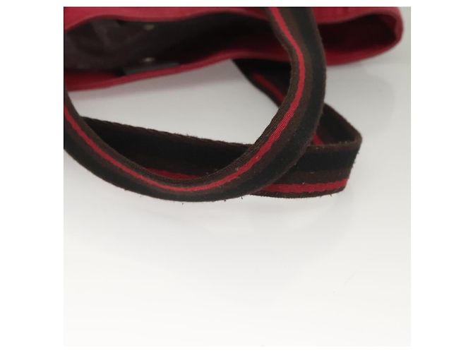 Hermès HERMES Toroca Horizontal PM Handtasche Canvas Rot Auth bs28114 - Ansicht 7