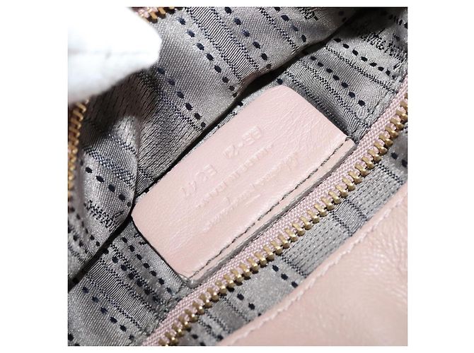 Borsa a Spalla Vala in Pelle Rosa Oro Auth BA4203 di Salvatore Ferragamo D'oro - vista 12
