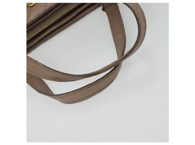 Borsa a Spalla Vala in Pelle Rosa Oro Auth BA4203 di Salvatore Ferragamo D'oro - vista 7