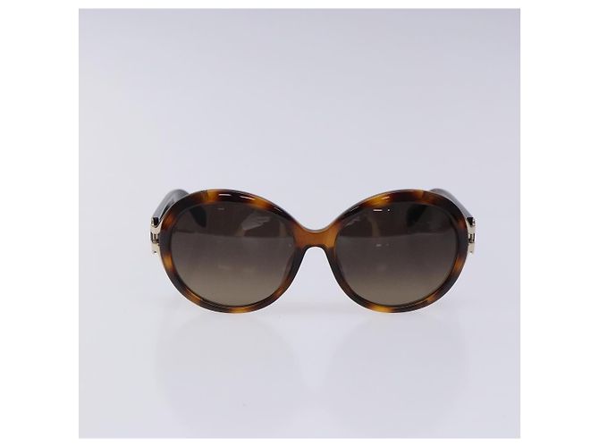Gafas de sol Salvatore Ferragamo de plástico marrón Auth BA4243 Castaño - vista 2