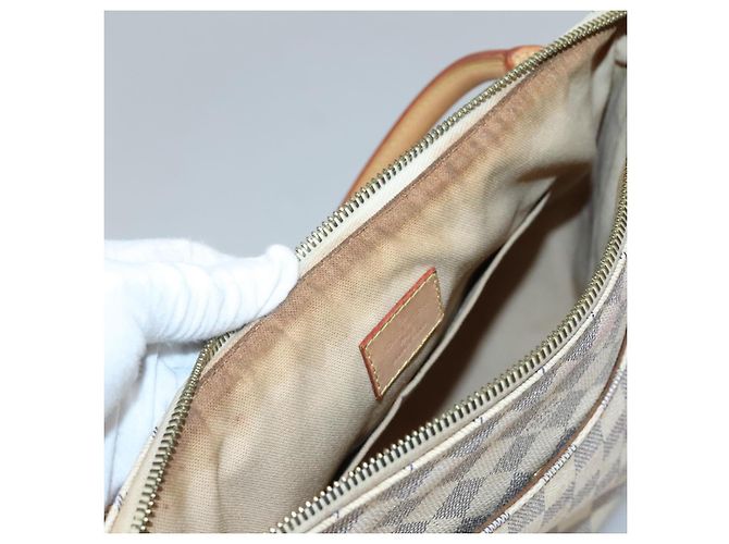 LOUIS VUITTON Bolso de Hombro Figeri PM Damier Azur N41176 LV Auth 135424 - vista 10