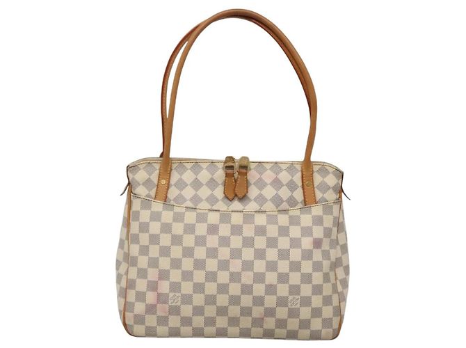 LOUIS VUITTON Bolso de Hombro Figeri PM Damier Azur N41176 LV Auth 135424 - vista 13