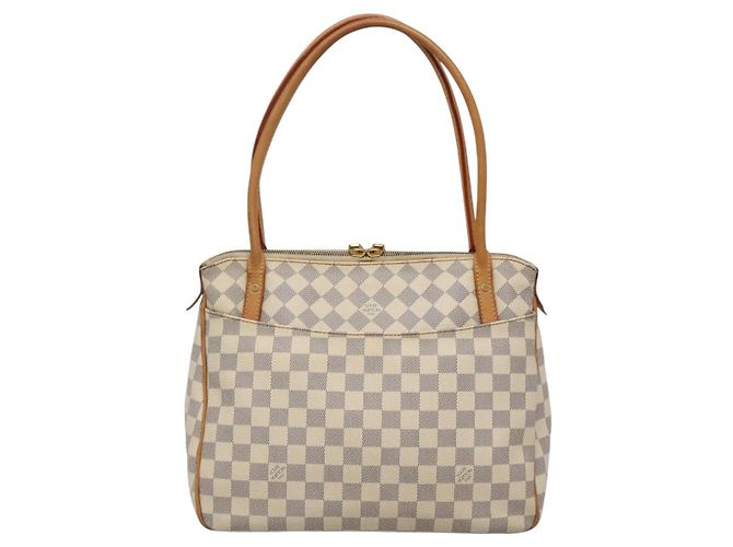 LOUIS VUITTON Bolso de Hombro Figeri PM Damier Azur N41176 LV Auth 135424 - vista 2