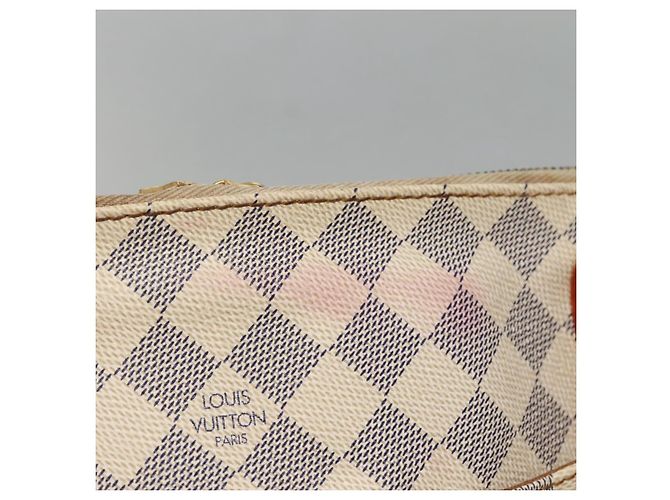 LOUIS VUITTON Bolso de Hombro Figeri PM Damier Azur N41176 LV Auth 135424 - vista 9