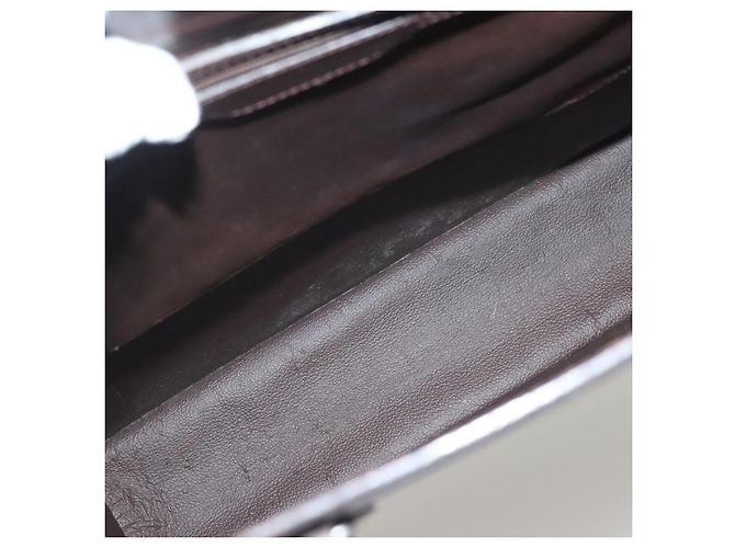 LOUIS VUITTON Borsa Sac Plat Epi Mocha M5908D LV Auth 135472 Marrone - vista 10