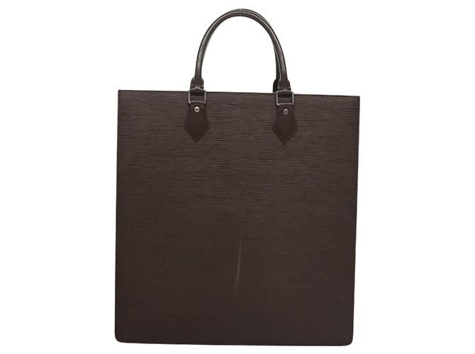 LOUIS VUITTON Borsa Sac Plat Epi Mocha M5908D LV Auth 135472 Marrone - vista 2