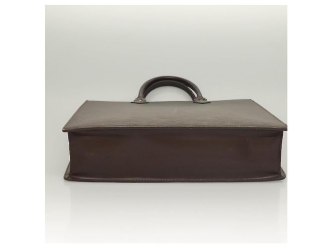 LOUIS VUITTON Borsa Sac Plat Epi Mocha M5908D LV Auth 135472 Marrone - vista 6