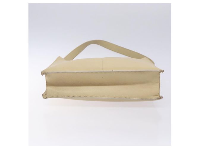 Borsa a Spalla in Pelle Beige Oro GUCCI 001 3444 1801 Auth 132039 - vista 5