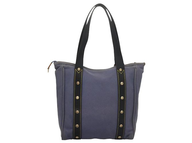 LOUIS VUITTON Antigua Cabas MM Borsa Tote Blu M40087 LV Auth bs28097 - vista 2