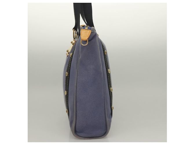 LOUIS VUITTON Antigua Cabas MM Borsa Tote Blu M40087 LV Auth bs28097 - vista 3