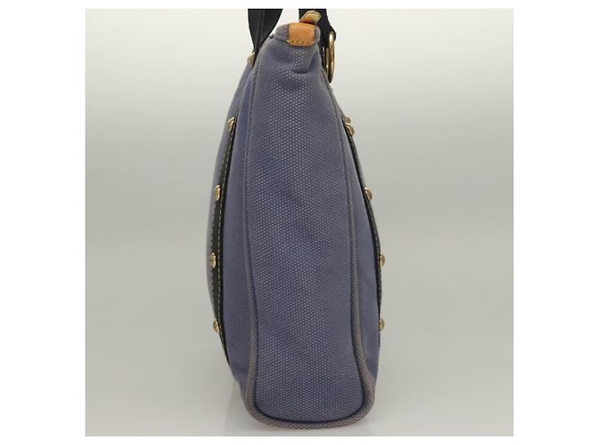 LOUIS VUITTON Antigua Cabas MM Borsa Tote Blu M40087 LV Auth bs28097 - vista 4