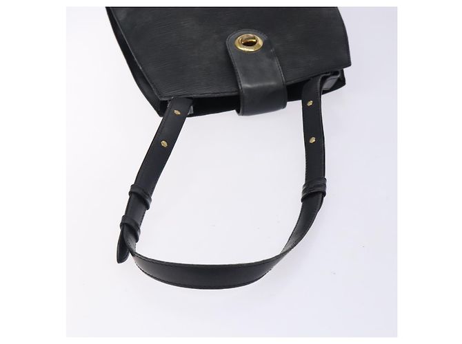 LOUIS VUITTON Bolsa de Ombro Epi Cluny Preta M52252 LV Auth gh354 Preto - vista 7