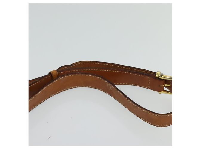 Céline Borsa a Spalla in Tela Macadam CELINE PVC Beige Oro Auth 132542 D'oro - vista 8