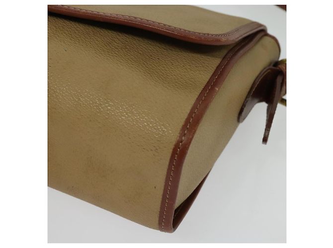 Autre Marque Borsa a Spalla Burberrys in Tela PVC Beige Oro Auth bs28159 D'oro - vista 14