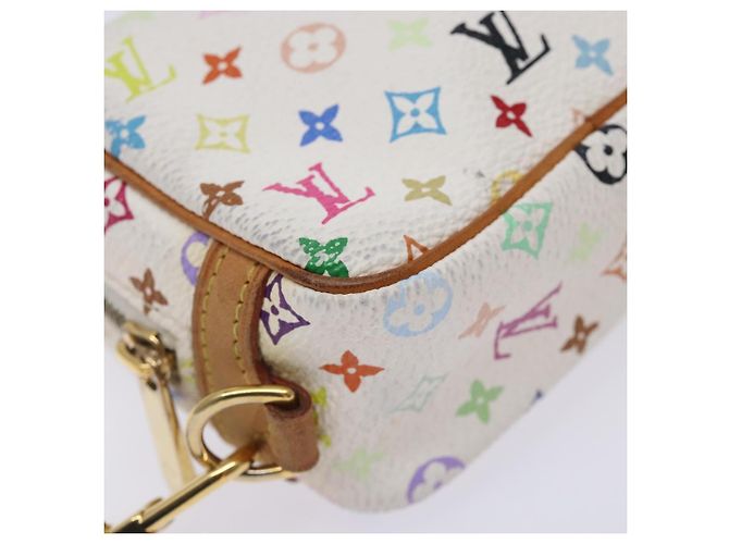 LOUIS VUITTON Trousse Wapity Monogram Multicolore Bianco M58033 LV Auth 132787 - vista 14
