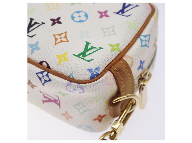 LOUIS VUITTON Trousse Wapity Monogram Multicolore Bianco M58033 LV Auth 132787 - vista 15