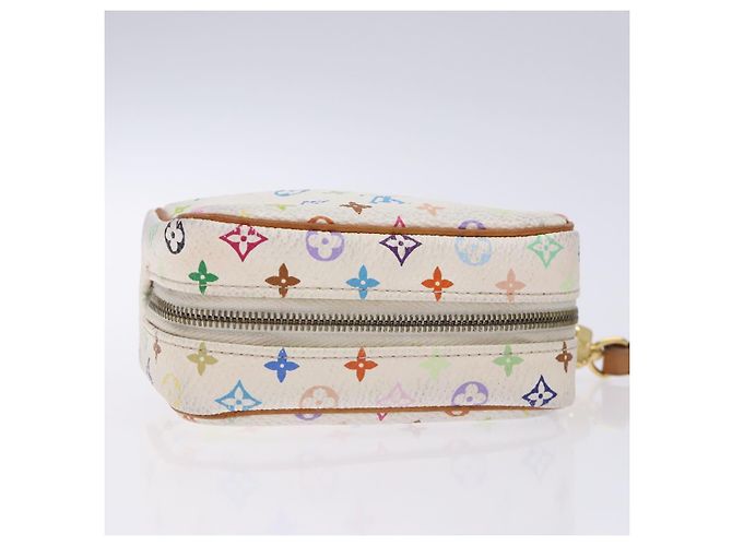 LOUIS VUITTON Trousse Wapity Monogram Multicolore Bianco M58033 LV Auth 132787 - vista 5