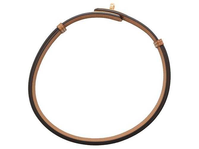 Hermès Kelly Gürtel 18 Gold Rosa Epsom Golden - Ansicht 3