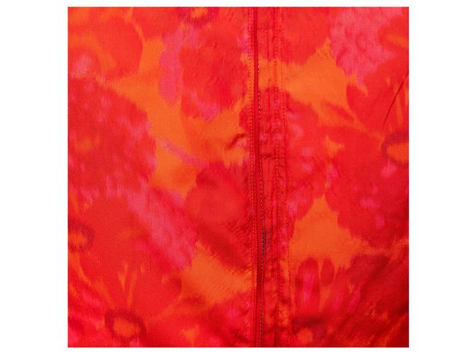 Vestido de seda Christian Dior Boutique Multicolor - vista 10