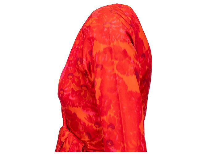 Vestido de seda Christian Dior Boutique Multicolor - vista 3