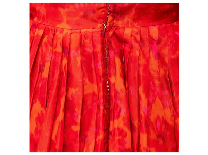 Vestido de seda Christian Dior Boutique Multicolor - vista 5