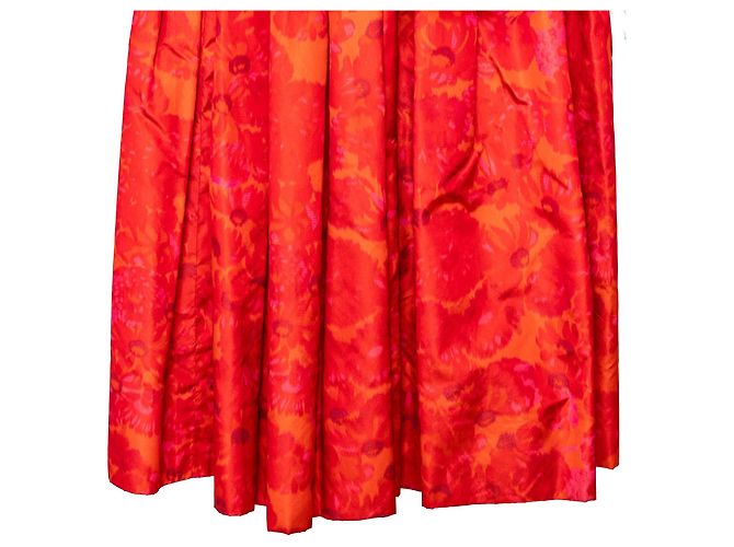 Vestido de seda Christian Dior Boutique Multicolor - vista 6